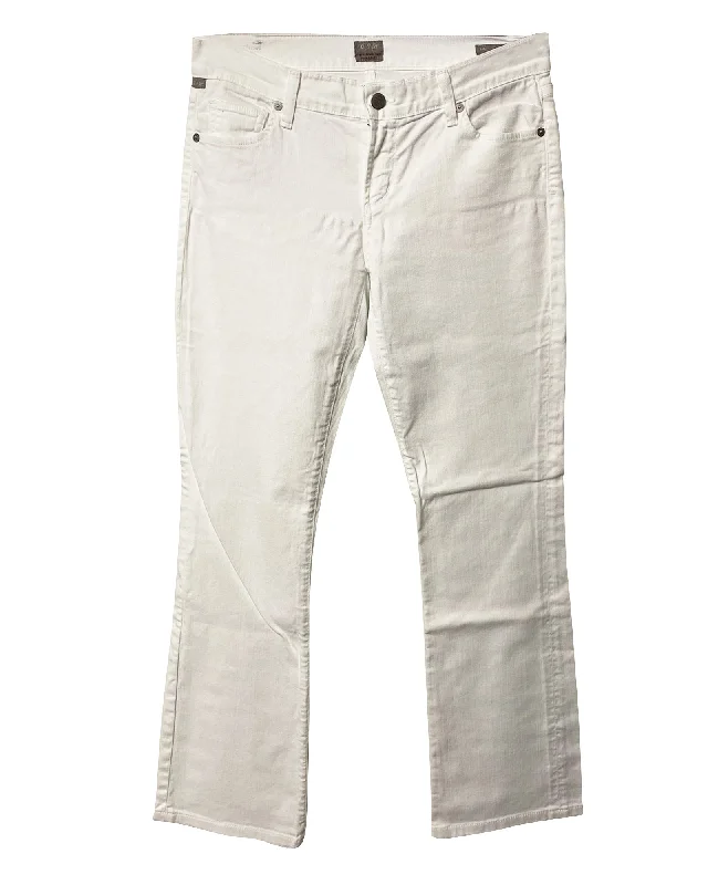 Take Advantage Citizens of Humanity Classic Jeans in White Cotton