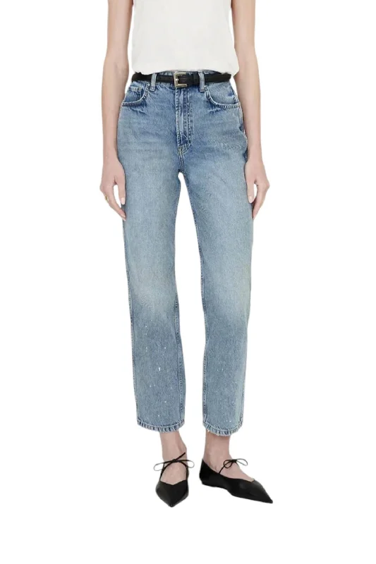 Quick Deals Paint Vin Jeans In Pacific Blue