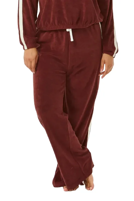 Special Savings Locals Terry Pant In Red