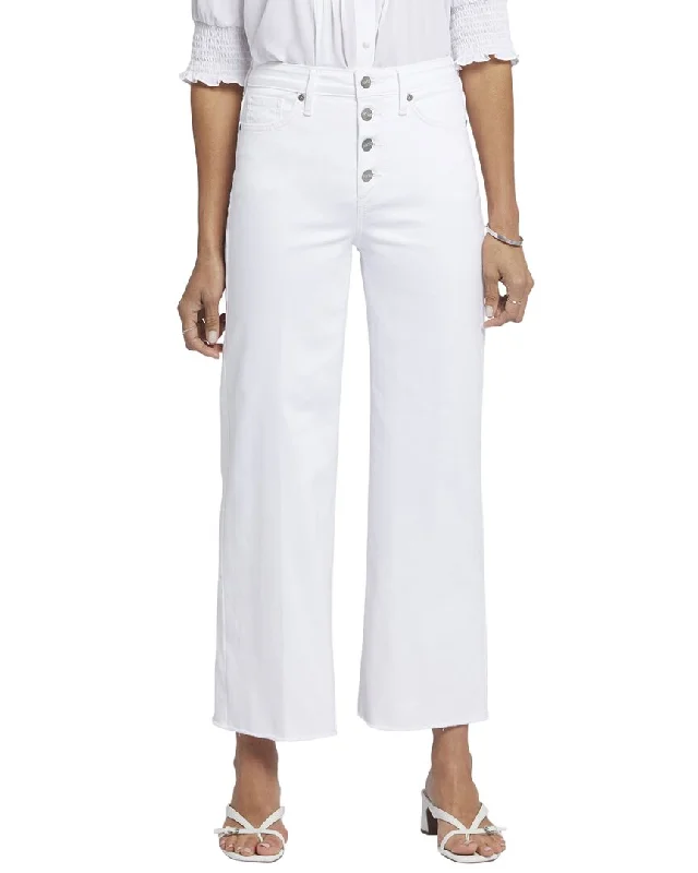 Price Slash NYDJ Teresa Optic White Wide Leg Jean
