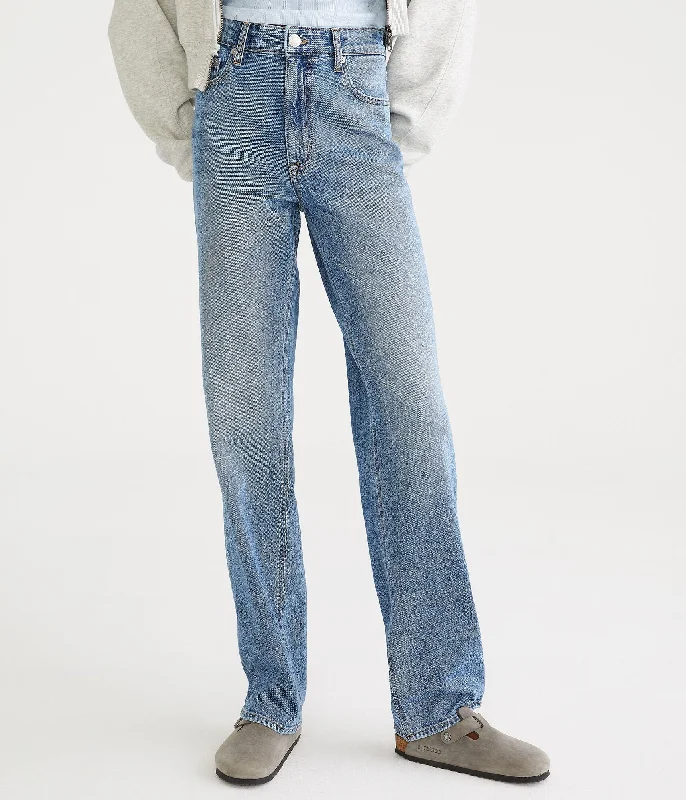 Members Only Aeropostale Curvy High-Rise Baggy Jean