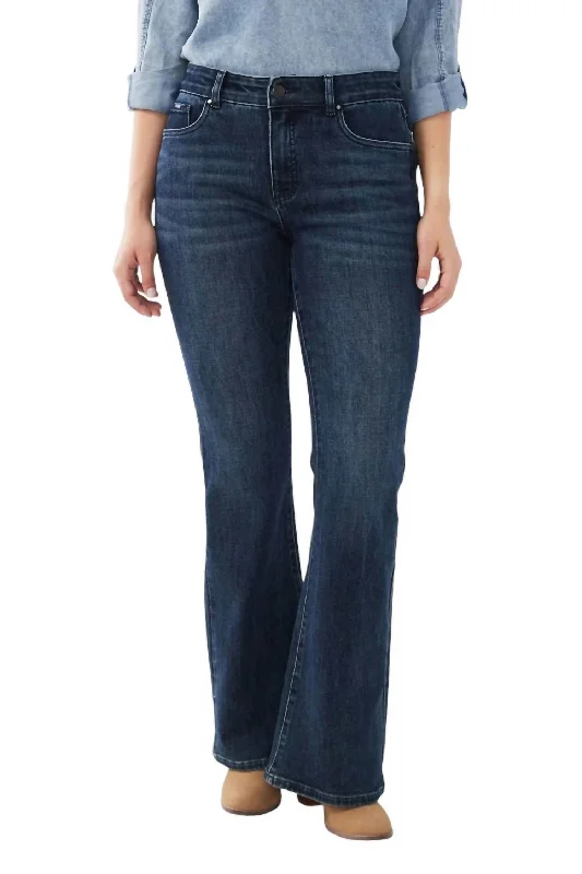 Extra Savings Christina Flare Leg Jean In Dark Wash