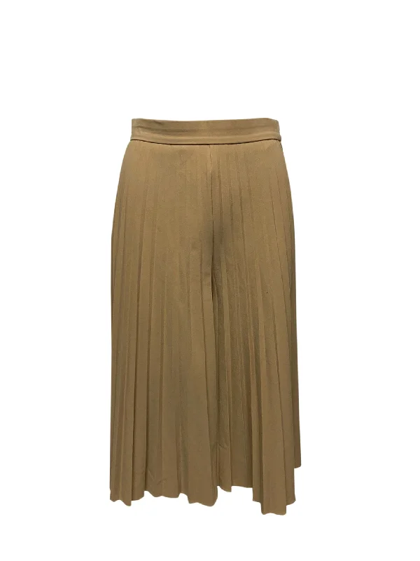 Weekend Deals You Can't Resist Givenchy Pleated Palazzo Pants in Beige Polyester