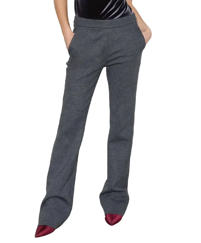 Crazy Deals Blessing Pant In Grey Mixte