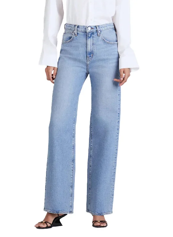 Big Savings Faye High Rise Tailored Wide Leg Jean In Sutton