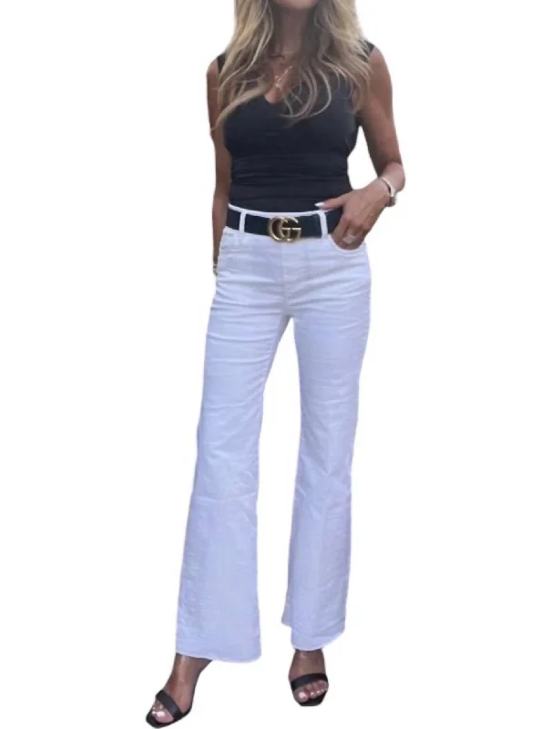 Act Now Amanda Pants In White