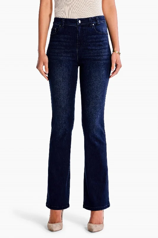Weekend Deals to Make You Smile High Rise Boot Cut Jean In Twilight