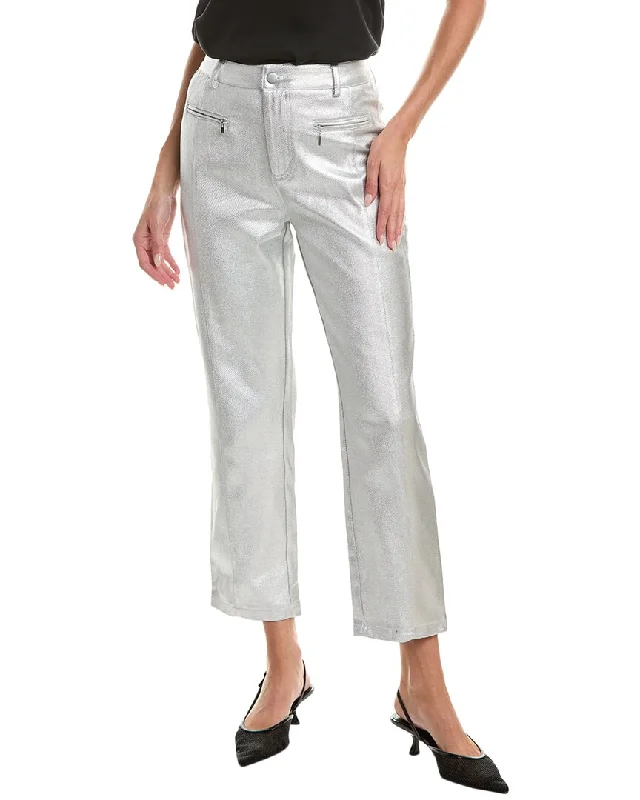 Weekend Offers That Sizzle Gracia Metallic Twill Pant