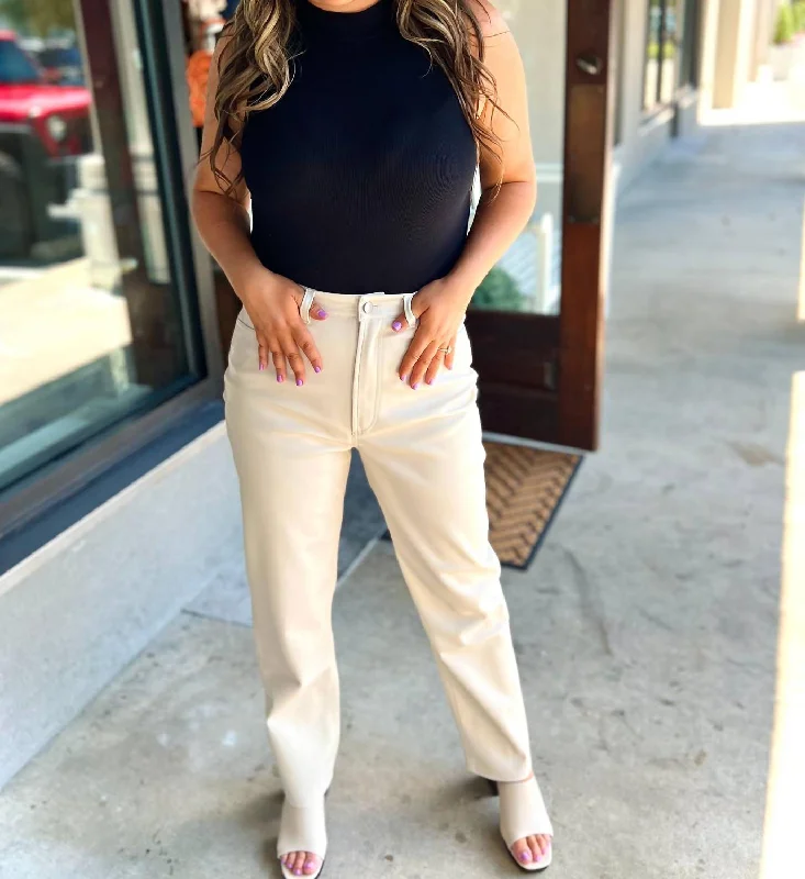 Limited Quantity Carter Pants In Ceam