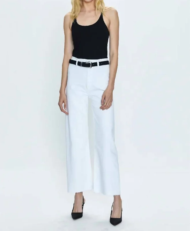 Today Only Penny High Rise Wide Leg Pants In Blizzard