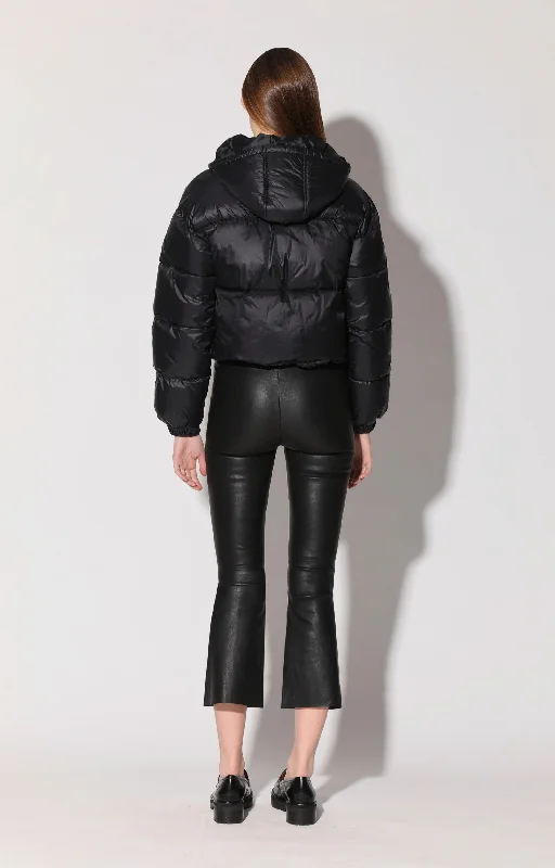 Weekend Savings Spectacle Luisa Pant, Black - Stretch Leather