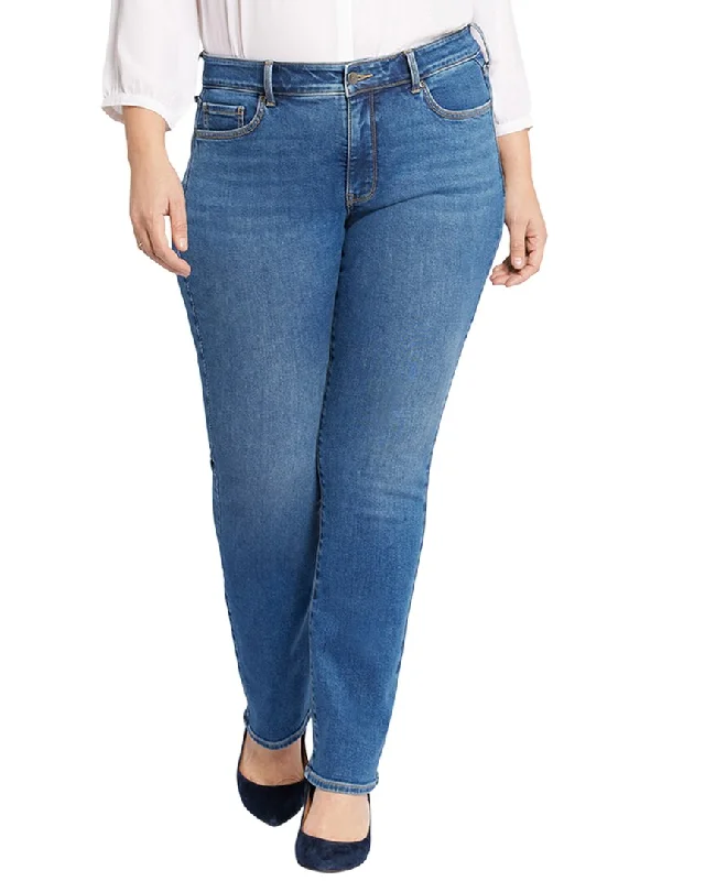 Unmissable Offer NYDJ Plus Marilyn Rockford Straight Leg Jean