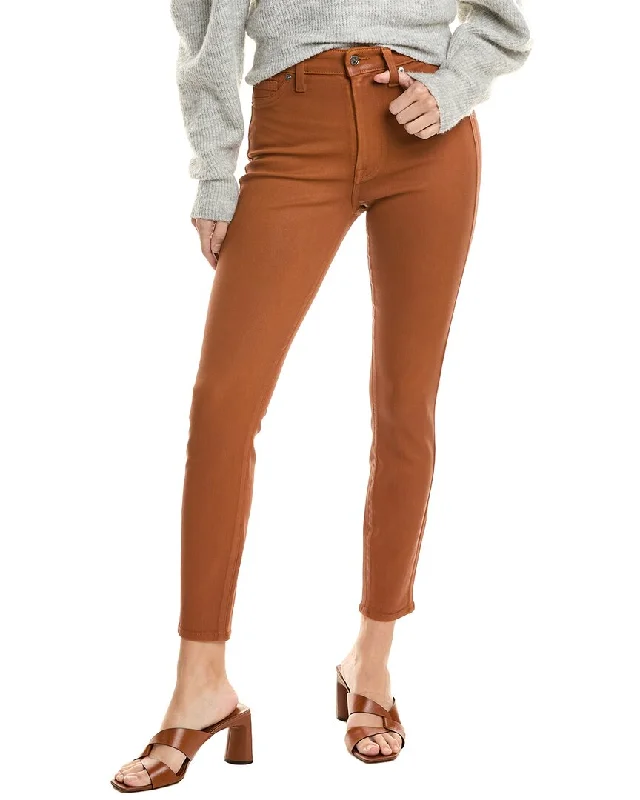 Weekend Deals That Spark 7 For All Mankind High-Waist Chocolate Coated Ankle Skinny Jean