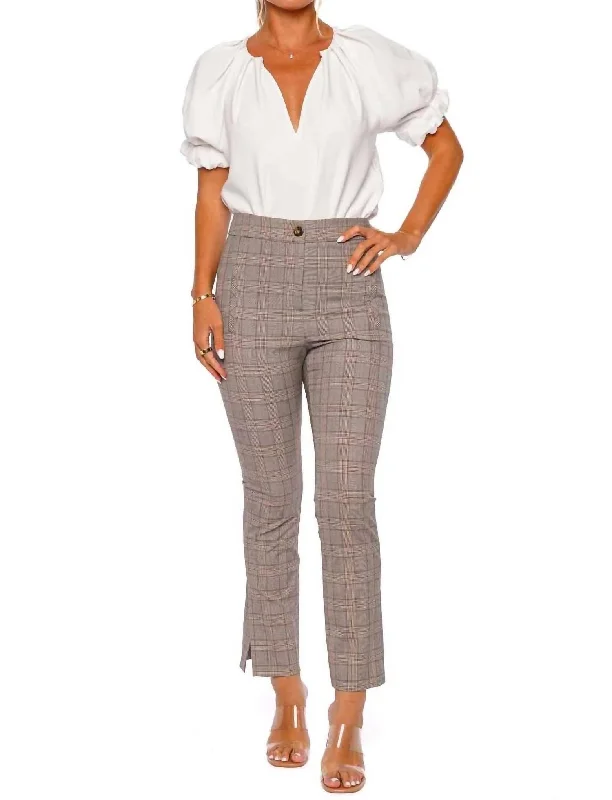 Discount Deals Arte Pant In Brown Multi