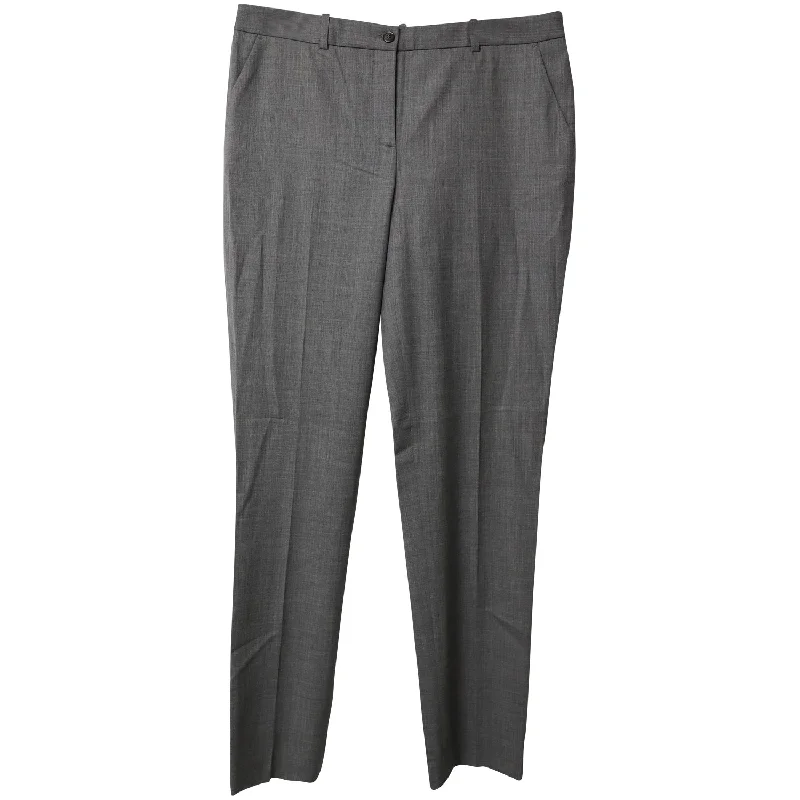 Final Markdown Michael Kors Tailored Pants in Grey Wool