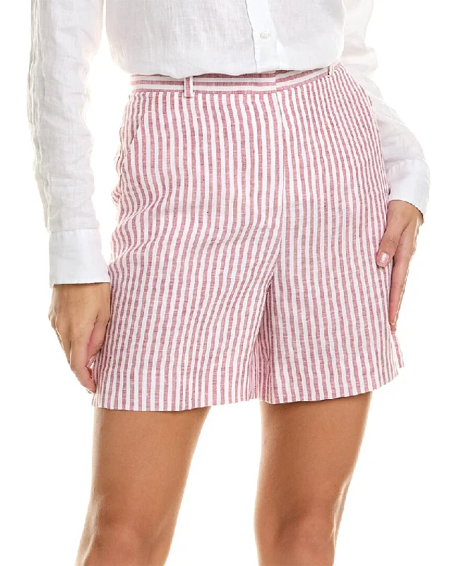 Weekend Deals That Thrill Loro Piana Miami Striped Linen Short