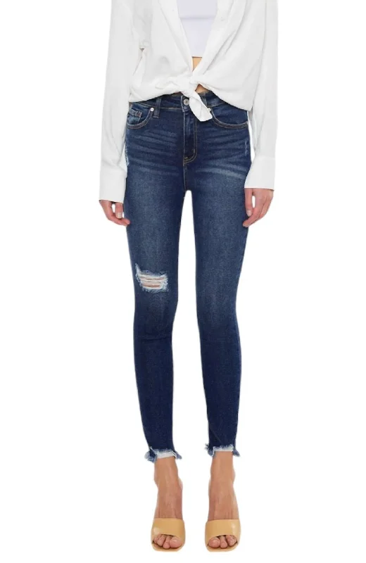 Lowest Rates Gemma High Rise Ankle Skinny Jeans In Blue