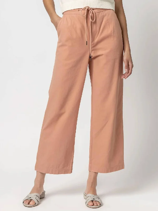 Unbeatable Prices Canva Drawstring Pant In Canyon