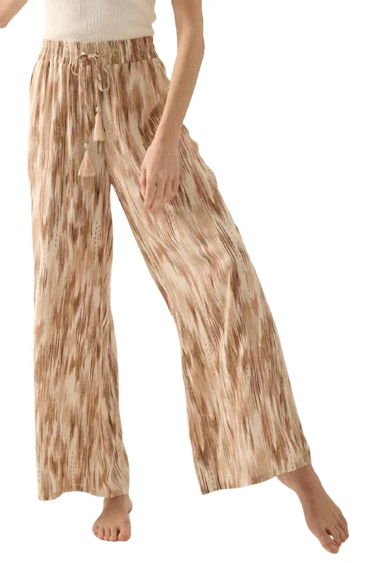 Weekend Special Lido Wide Leg Pants In Sand