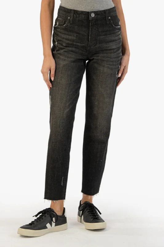 Special Discount Rachael High Rise Fab Ab Mom Jean In Distinguish Wash