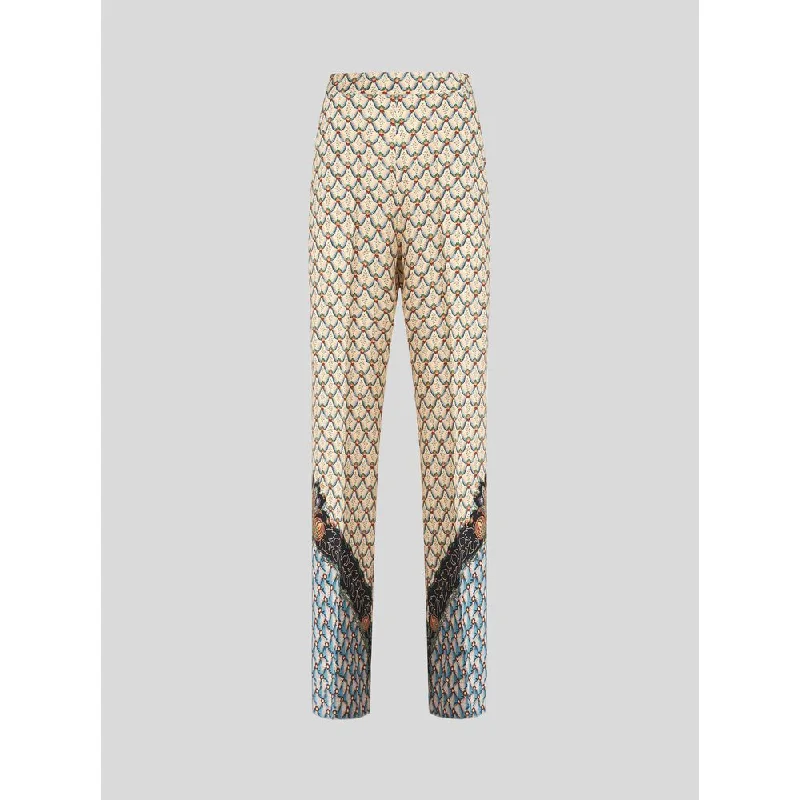 Crazy Deals FLORAL PALAZZO TROUSERS