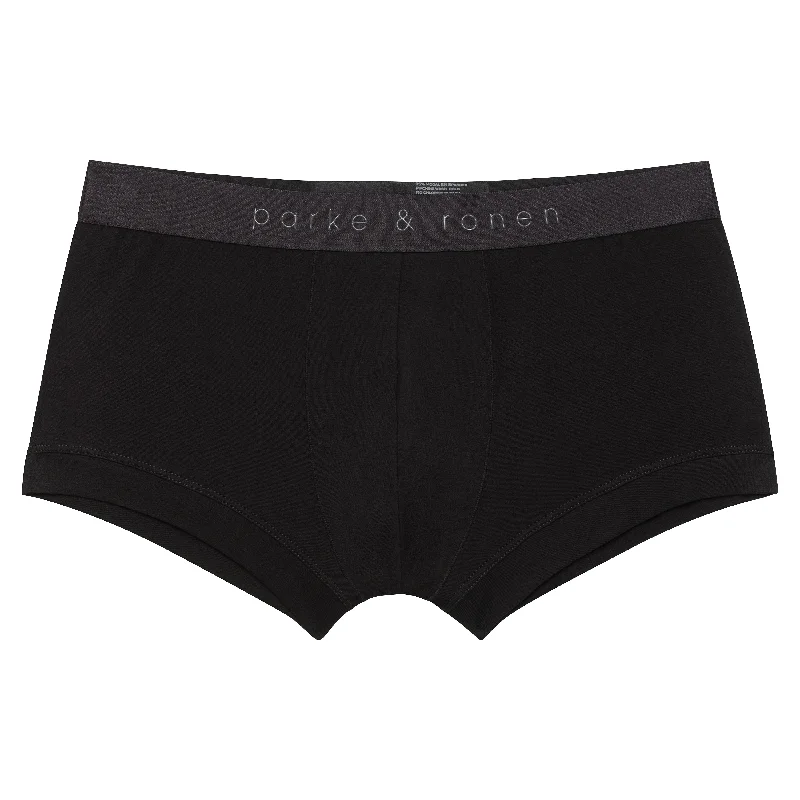 Weekend Deals That Sizzle Black Solid Low Rise Trunk