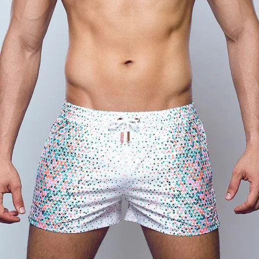 Hot Buy 2eros Moana 3" swim short white