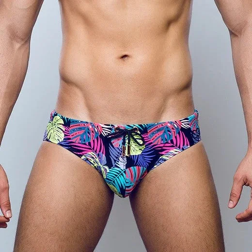 Unmissable Offer 2eros Monstera swim brief black