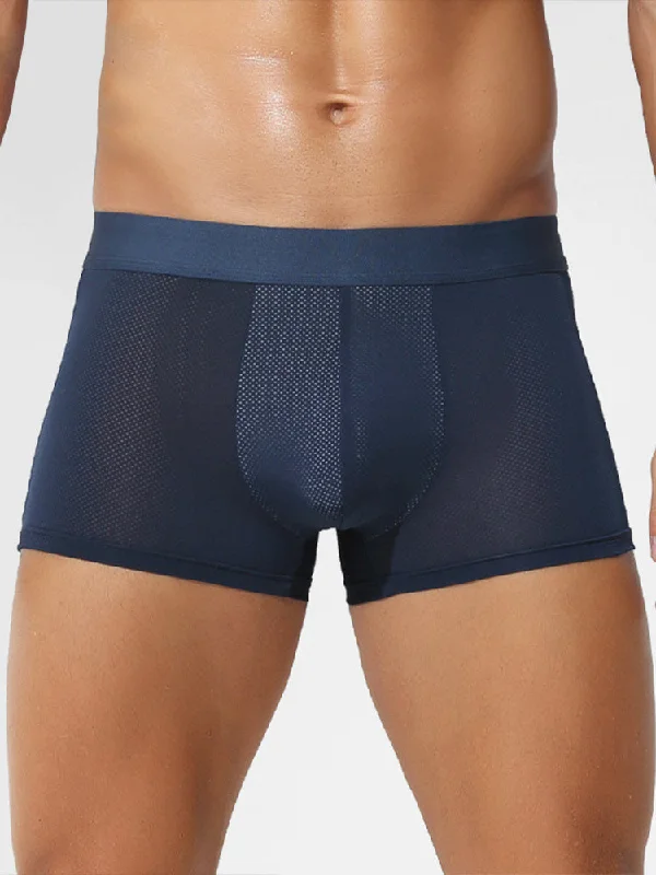 Extra Savings 4 Pack Men's Thin Ultra Breathable Mesh Trunks