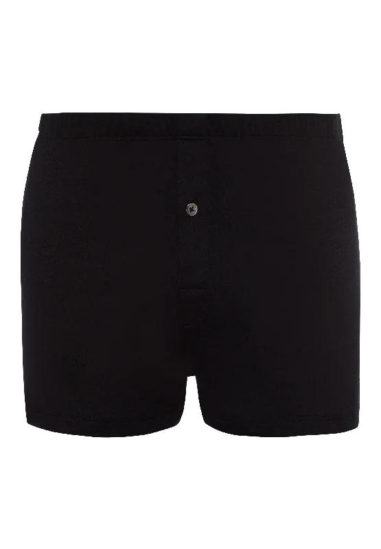 Sea Island Cotton Boxer | Black 73172-019