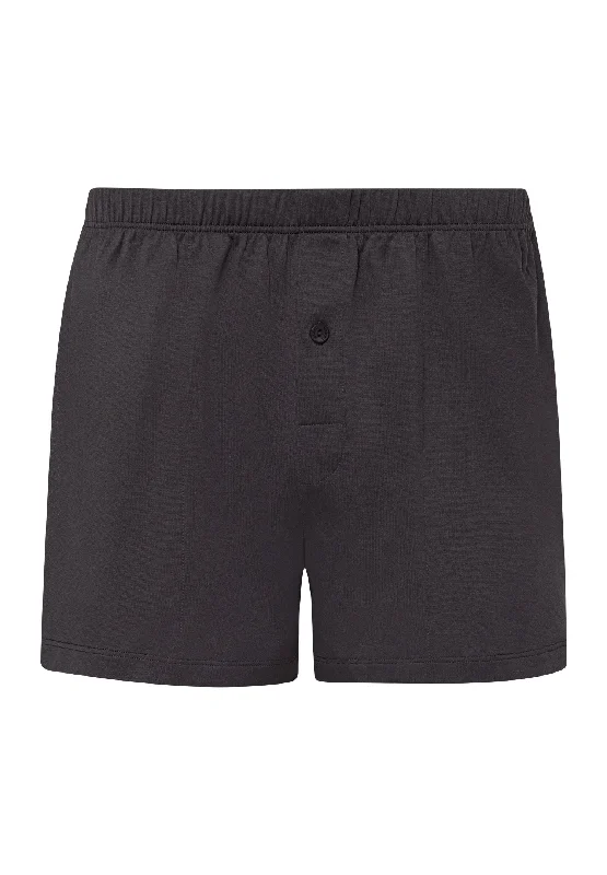 Weekend Specials to Enjoy Cotton Sporty Cotton Knit Boxer With Button Fly | Dark Shale 73505-2844