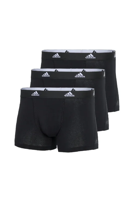 Adidas 3 Pack Men's Active Flex Cotton Trunk