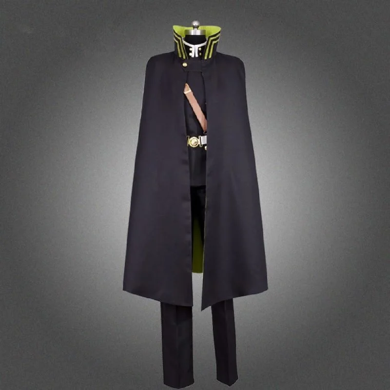 Seraph Of The End Owari no Seraph Yuichiro Hyakuya Uniform Cosplay Costume C00336