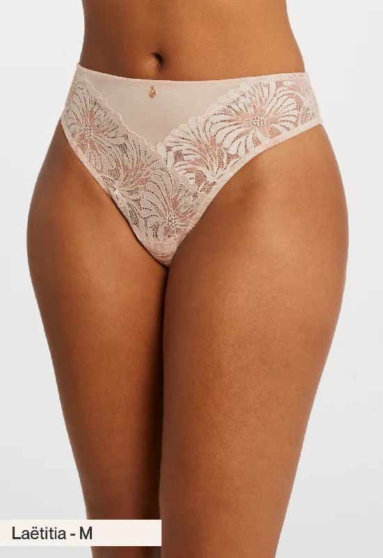 New Markdowns Anniversary Thong In Lotus - Montelle