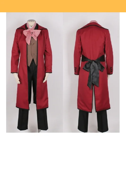 Black Butler Kuroshitusji Grell Sutcliff Cosplay Costume