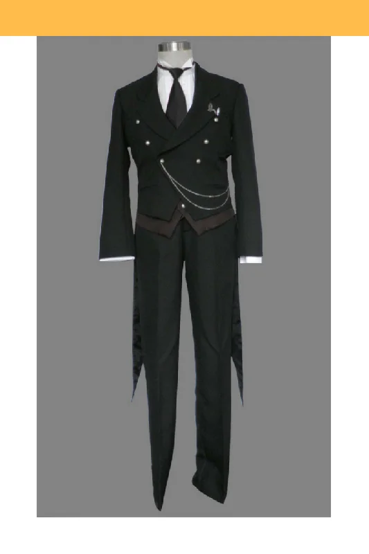 Black Butler Kuroshitusji Sebastian Classic Cosplay Costume