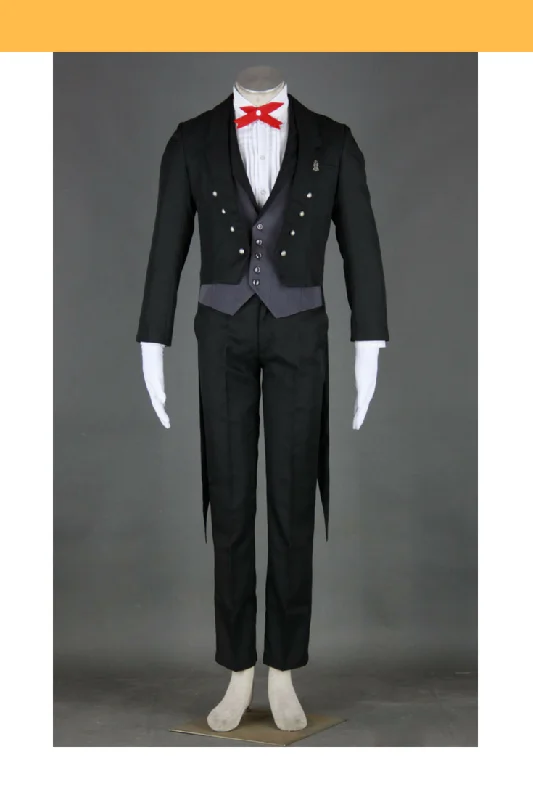 Black Butler Kuroshitusji Sebastian S2 Cosplay Costume