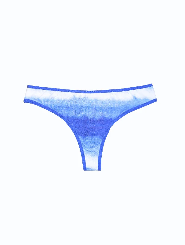 Early Bird Discount AiraModal™ Blue Ombre Modal Thong