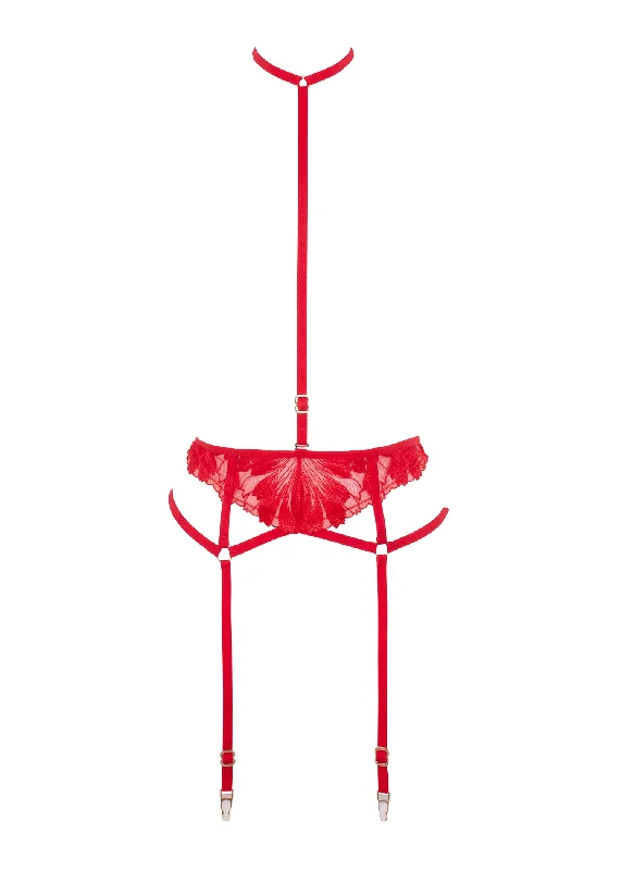 Colette Suspender Harness (Red)