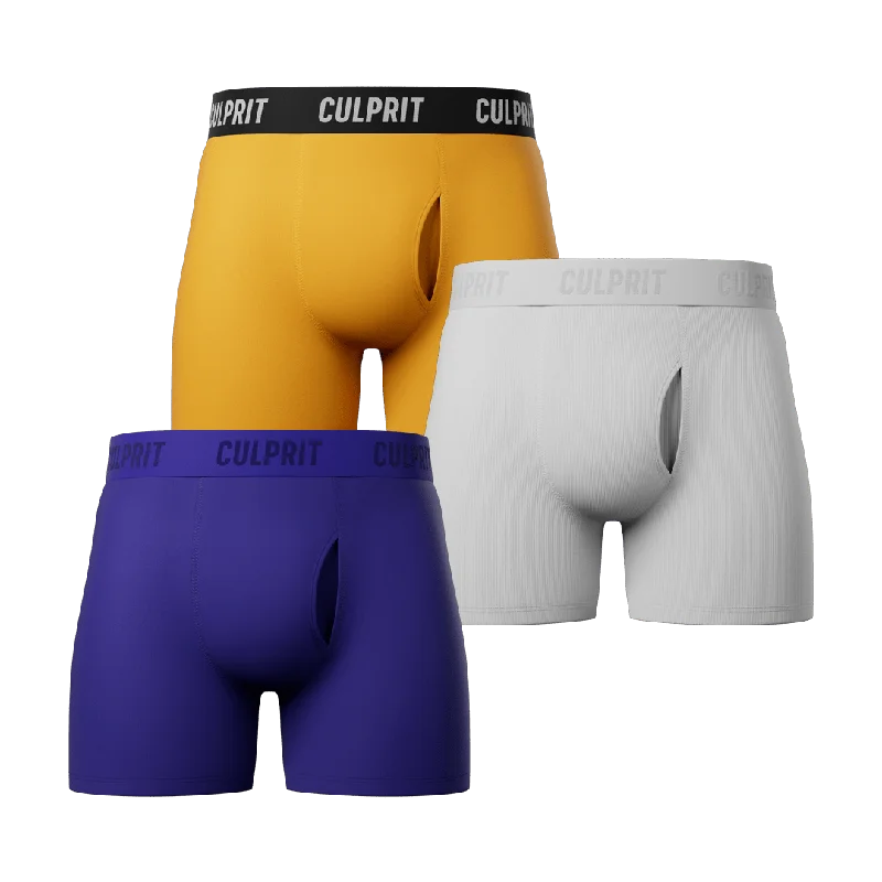 Boxer Brief w/ fly N°2 Bundle 3-Pack