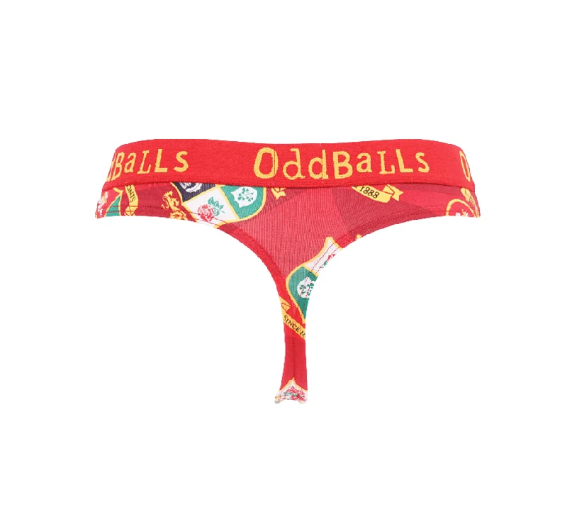 Don’t Miss Out British & Irish Lions - Red - Ladies Thong