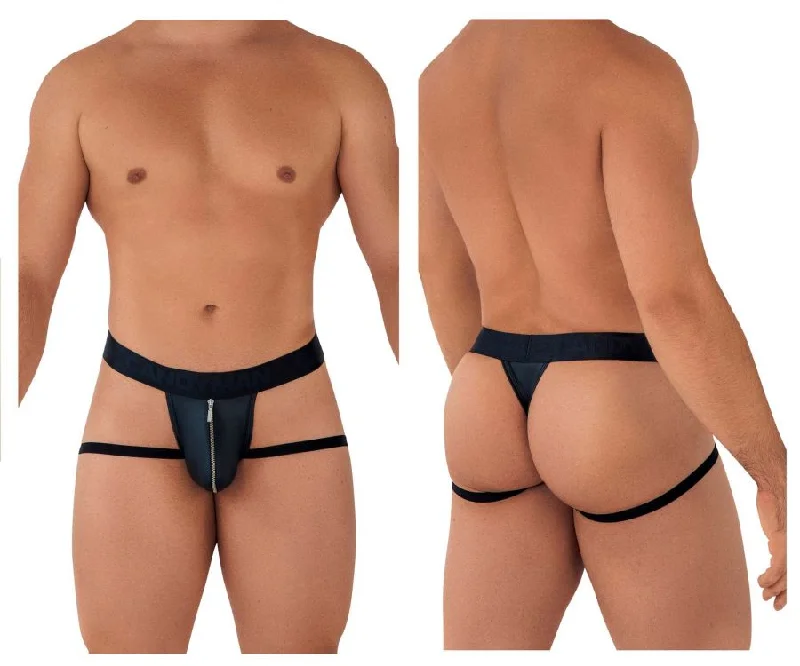 Can't Resist CandyMan 99608 Zipper Jockstrap Color Black
