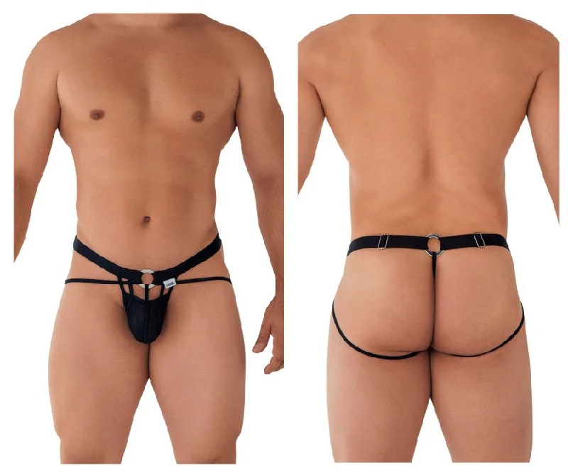 Bonus Offer CandyMan 99617 Mesh Cage Jockstrap Color Black