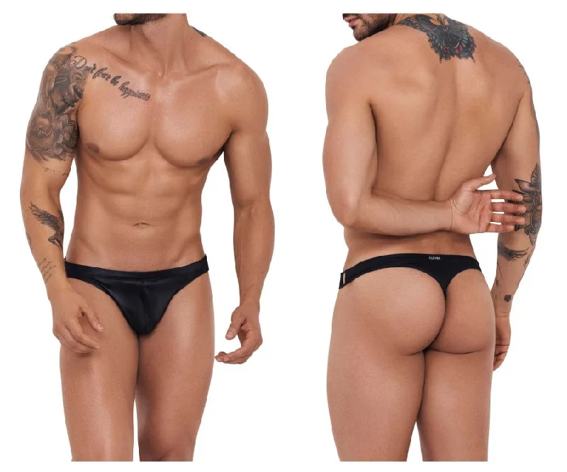 Closeout Deal Clever 1230 Karma Thongs Color Black