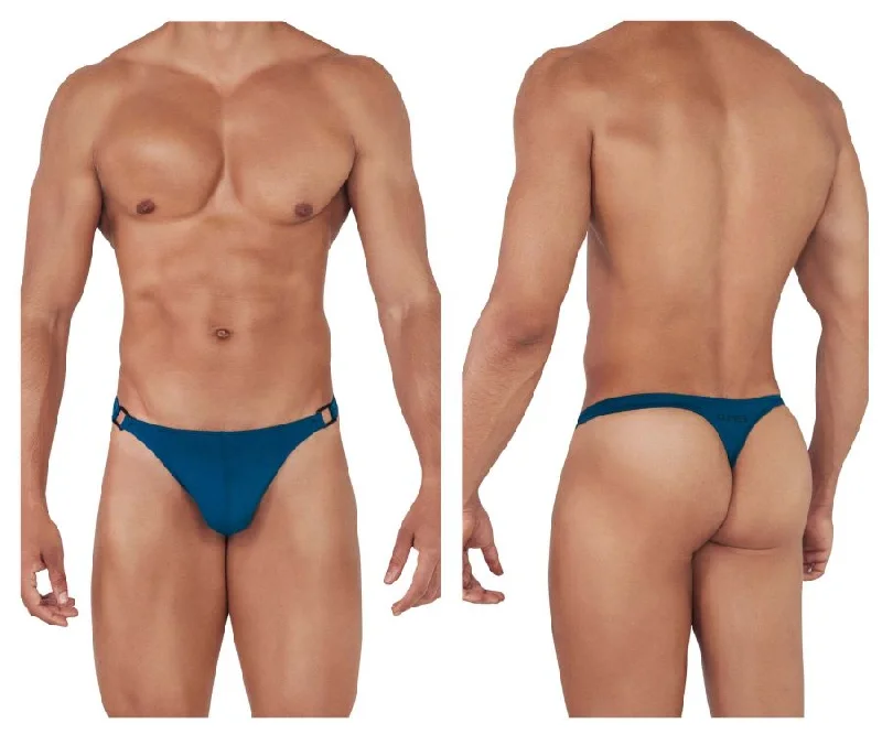 Bargain Alert Clever 1455 Flashing Thongs Color Petrol Blue
