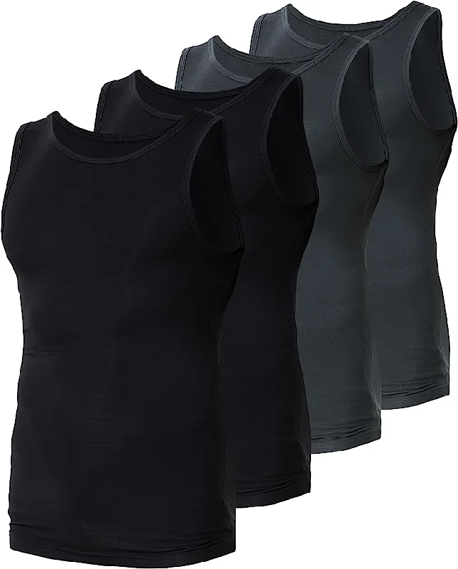 Black and Dark Grey