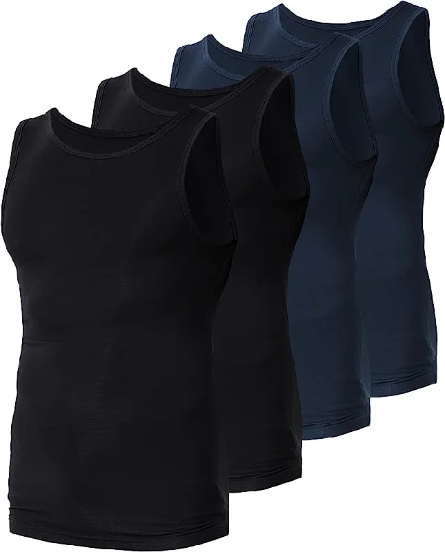Black and Dark Blue