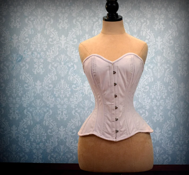 Customer Appreciation Sale Cotton made to measures overbust authentic corset with long hip-line. Steel-boned corset for tight lacing, prom, gothic, wedding, valentine Customer Appreciation Sale Cotton made to measures overbust authentic corset with long hip-line. Steel-boned corset for tight lacing, prom, gothic, wedding, valentine
