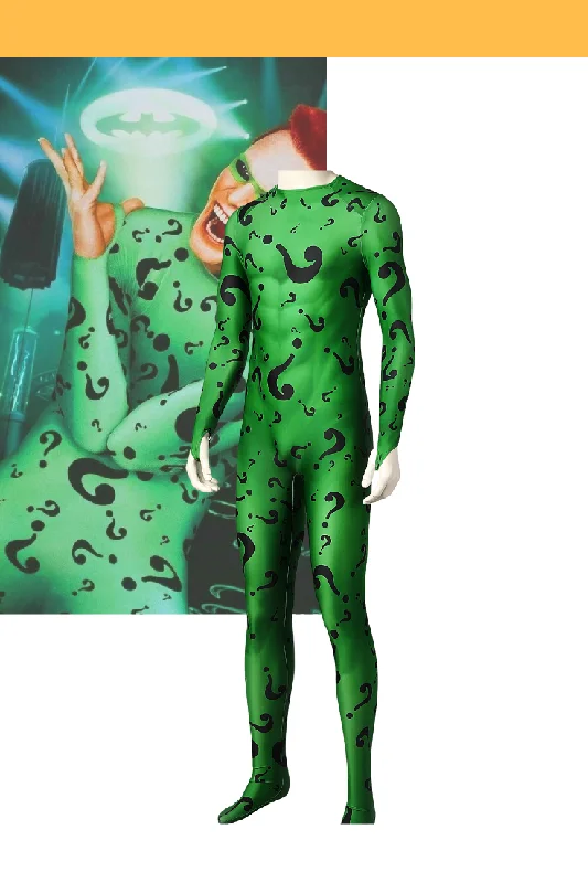 Batman Forever Riddler Digital Printed Cosplay Costume