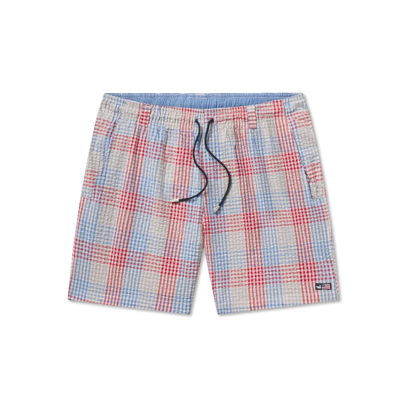 Bargain Prices Dockside Swim Trunk - Seersucker Gingham